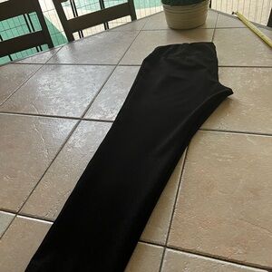 Alfani Classic Black Pants with brown design